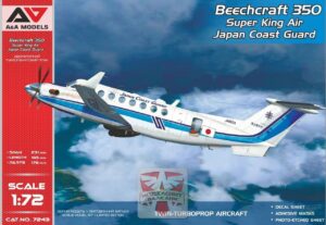 A&A MODELS 1/72 Beechcraft 350 Super King Air Japan Coast Guard