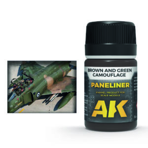 AK Paneliner for Brown and Green Camouflage 35ml
