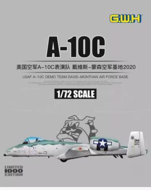 GREAT WALL 1/72 USAF A-10C Demo Team DAVIS-MONTHAN Air Force Base 2020 (Limited Edition)