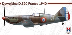 HOBBY 2000 1/72 Dewoitine D.520 France 1940