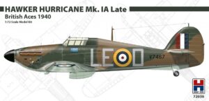 HOBBY 2000 1/72 Hawker Hurricane Mk.IA Late British Aces 1940