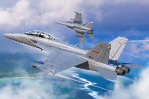 HOBBY BOSS 1/48 F/A-18F Super Hornet VFC-12