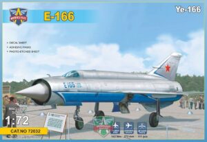 MODELSVIT 1/72 MiG E-166