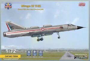 MODELSVIT 1/72Mirage III V-02 Fastest VTOL Ever : Mach 2.03, Sept 1966 (Limited Edition)
