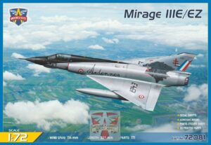 MODELSVIT 1/72 Mirage IIIE/EZ fighter-bomber