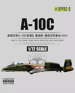 GREAT WALL 1/72 USAF A-10C Demo Team DAVIS-MONTHAN Air Force Base 2021 (Limited Edition)