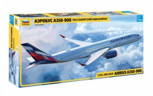 ZVEZDA 1/144 Airbus A350-900 Civil Airliner