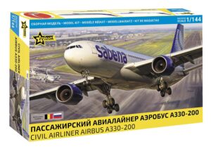 ZVEZDA 1/144 Airbus A330-200 Civil Airliner