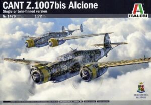 ITALERI 1/72 Cant Z.1007bis Alcione (single or twin finned version)