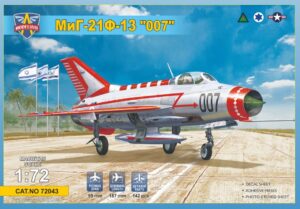MODELSVIT 1/72 MiG-21F-13 "007"