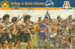 ITALERI 1/72 British & Scots Infantry Napoleonic Wars
