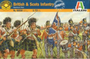 ITALERI 1/72 British & Scots Infantry Napoleonic Wars
