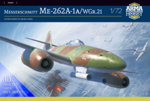 ARMA HOBBY 1/72 Messerschmitt Me 262A-1a/WGr.21