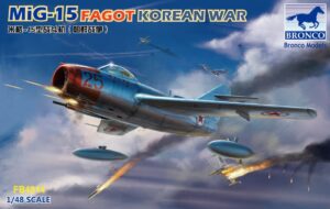BRONCO MODELS 1/48 MiG-15 Fagot Korean War