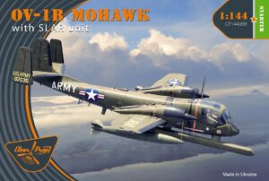 CLEAR PROP! 1/144 OV-1B Mohawk with SLAR unit