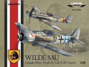 EDUARD 1/48 Wilde Sau Episode Three: Until the Fall of the Empire (Fw-190 A-8 / D-9) (Dual Combo Limited Edition)