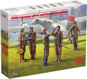 ICM 1/48 WWII Japanese pilots and Ground Personnel