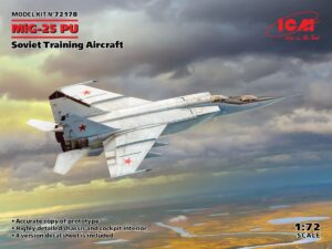 ICM 1/72 MiG-25 PU Soviet Training Aircraft