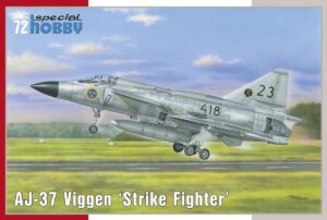 SPECIAL HOBBY 1/72 AJ-37 Viggen 'Strike Fighter'