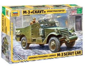ZVEZDA 1/35 Armored Personnel Carrier M3 Scout Car