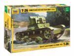 ZVEZDA 1/35 Soviet Light Tank T-26 Mod. 1932