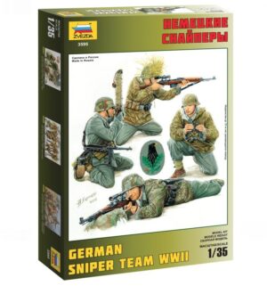 ZVEZDA 1/35 German Sniper Team WWII