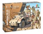ITALERI 1/35 Autoblinda AB 41 with Bersaglieri El Alamein