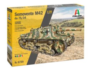 ITALERI 1/35 Semovente M42 da 75/34 Upgraded
