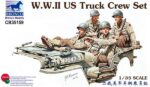 BRONCO MODELS 1/35 W.W.II US Truck Crew Set