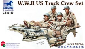 BRONCO MODELS 1/35 W.W.II US Truck Crew Set
