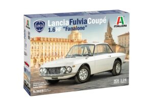 ITALERI 1/24 Lancia Fulvia Coupé 1.6 HF "Fanalone"