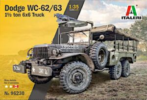 ITALERI 1/35 Dodge WC-62/63 1 1/2 ton 6x6 TRUCK